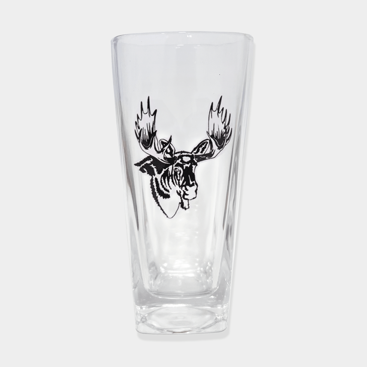 Starwings Set 4 Verres à Liqueur Inox avec Housse Simil-Croco Bordeaux