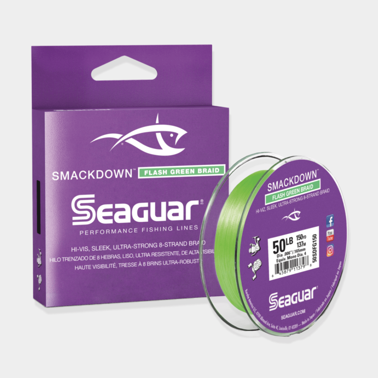 Seaguar Fluorocarbon R18 Fluoro Hunter Ligne 100m 2lb